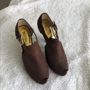 Michael Kors open toe shoes